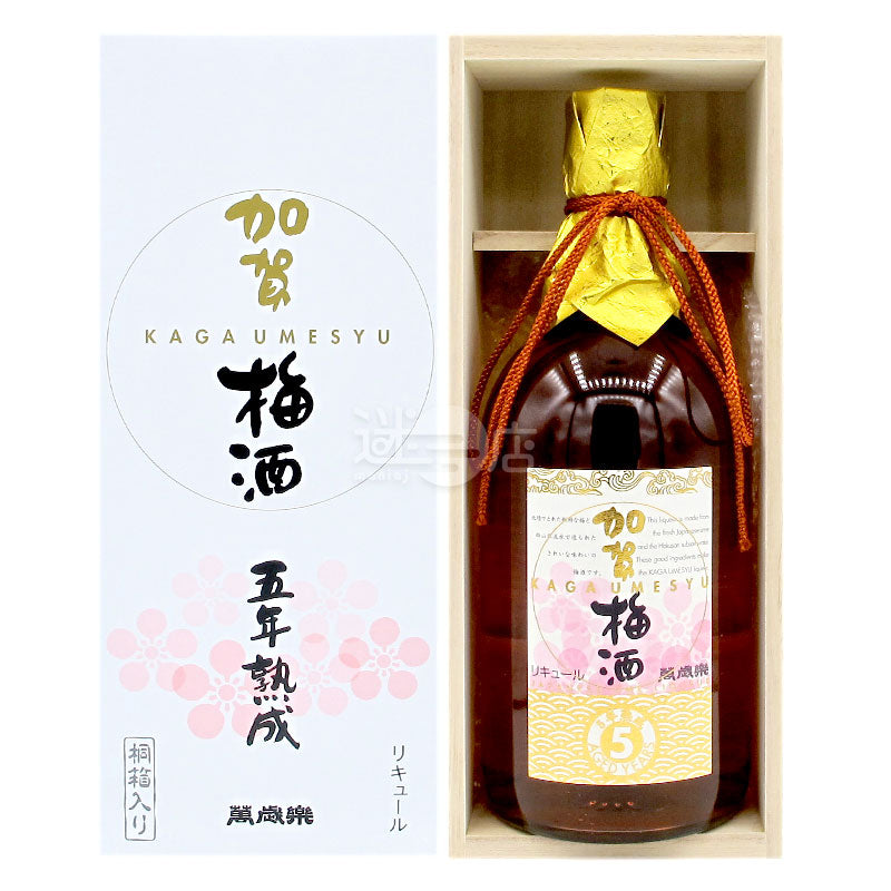 萬歲樂 加賀梅酒 5年熟成 桐盒裝 720ml