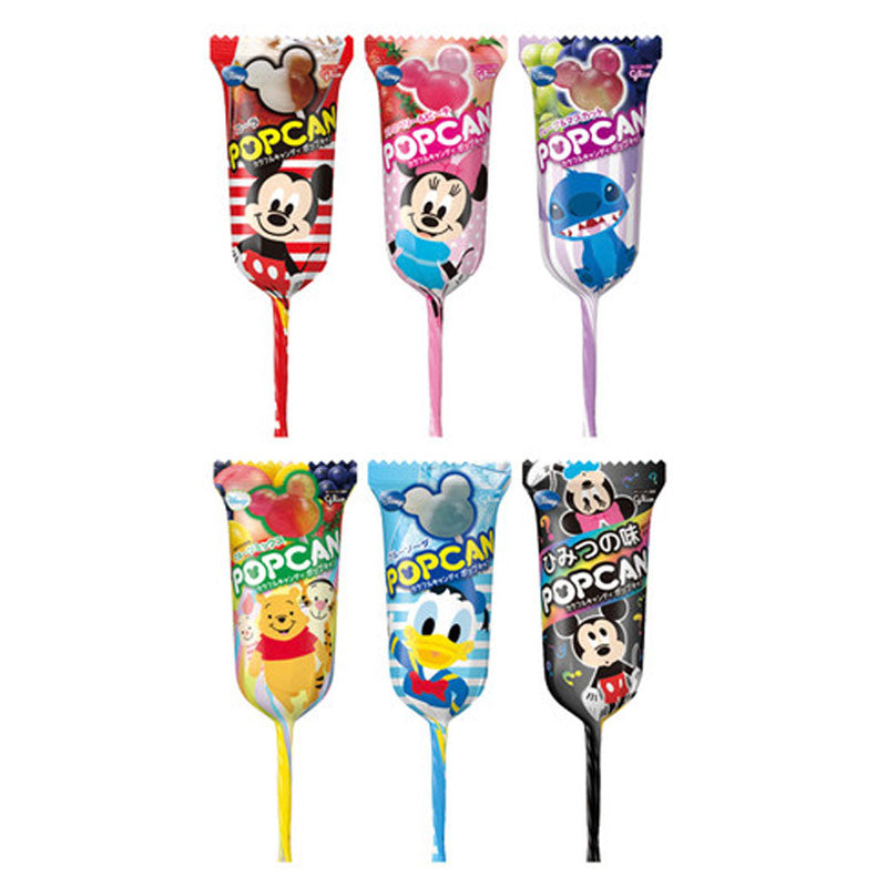 POPCAN lollipops in 6 flavors (pack of 30 sticks)