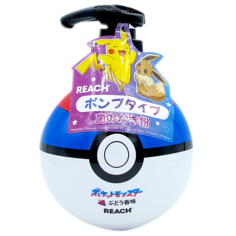 REACH Pokemon 寶可夢 泵式兒童牙膏凝膠 葡萄香味
