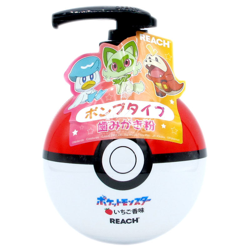 REACH Pokemon 寶可夢 泵式兒童牙膏凝膠 草莓香味
