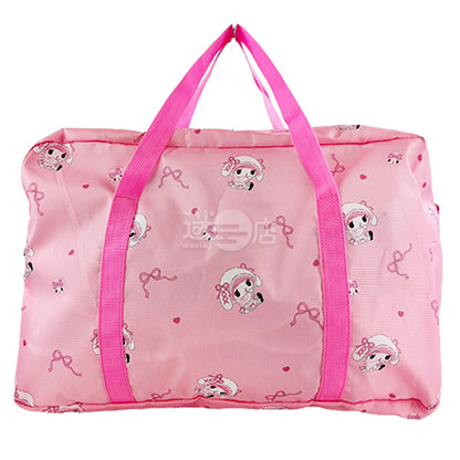 Sanrio character foldable portable tote bag/travel bag/hand luggage bag My Melody