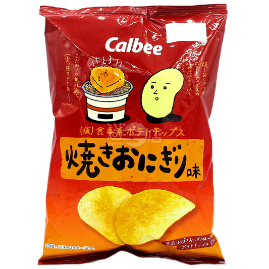 便利店限定版 烤飯糰味薯片