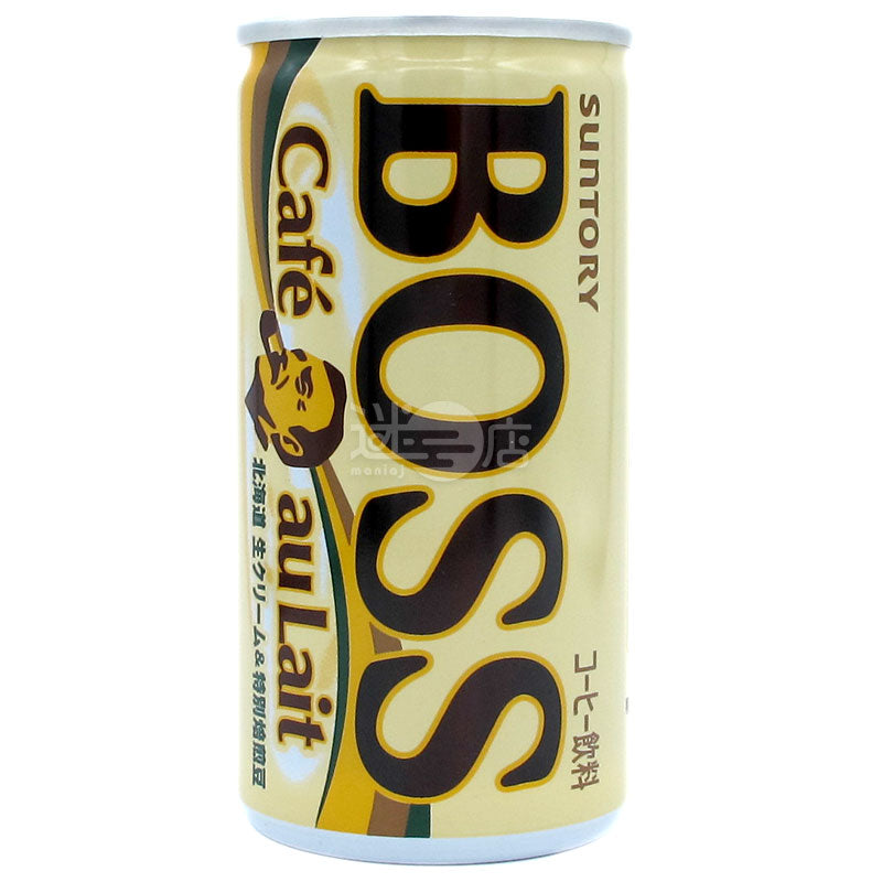 BOSS Cafe au Lait 醇香牛奶咖啡 罐裝