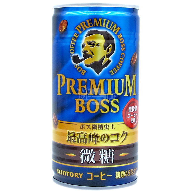 Premium BOSS 微糖香濃咖啡 罐裝