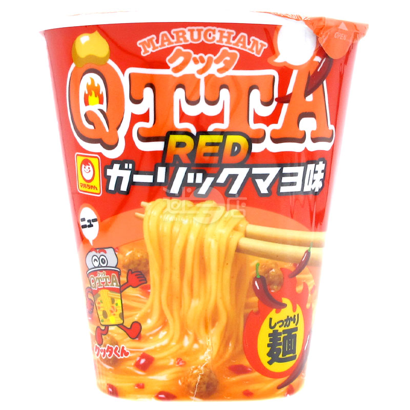 QTTA RED 香蒜蛋黃醬味杯麵