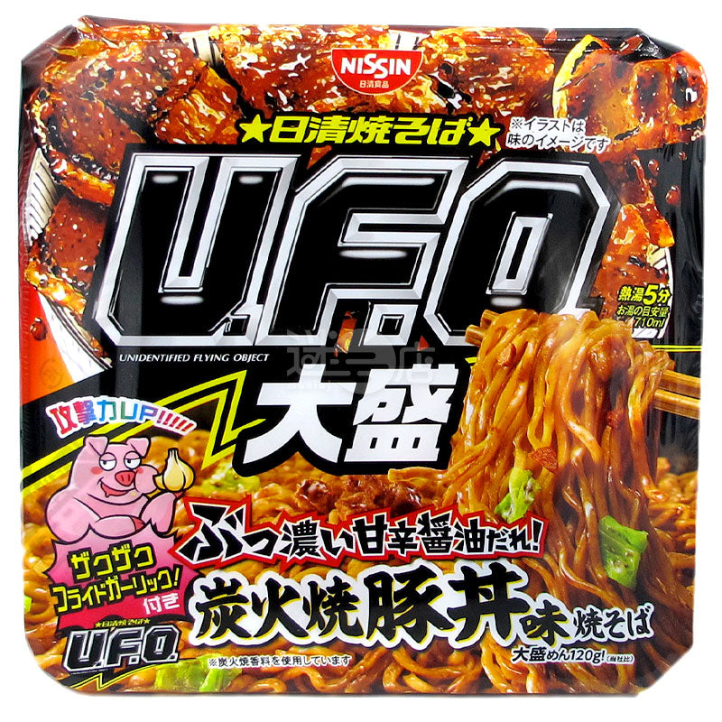 U.F.O. 大盛 甜辣醬油炭烤豚肉丼飯味撈麵