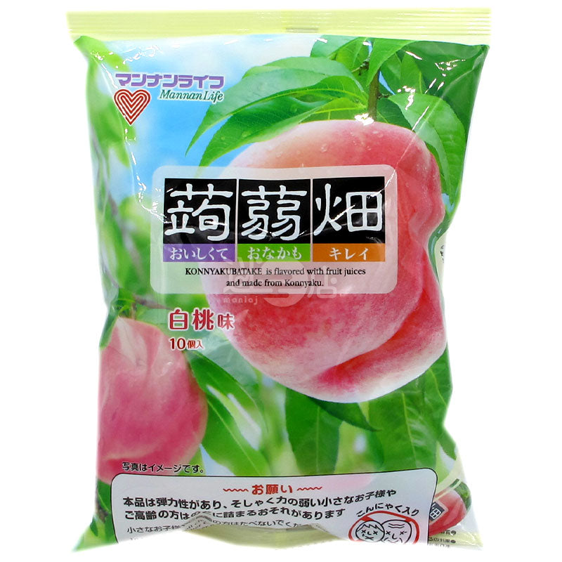 蒟蒻畑 白桃味蒟蒻