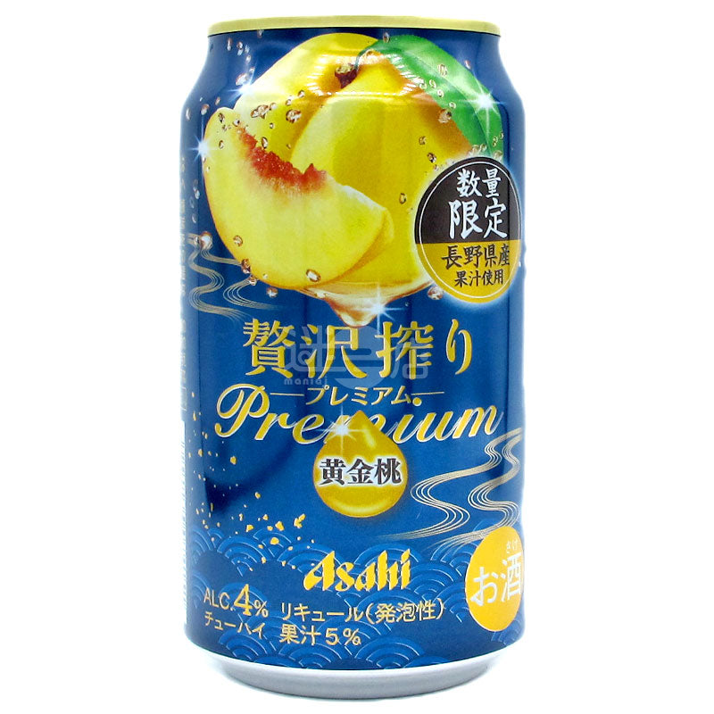 豪華榨取 Premium 長野縣產黃金桃氣泡酒