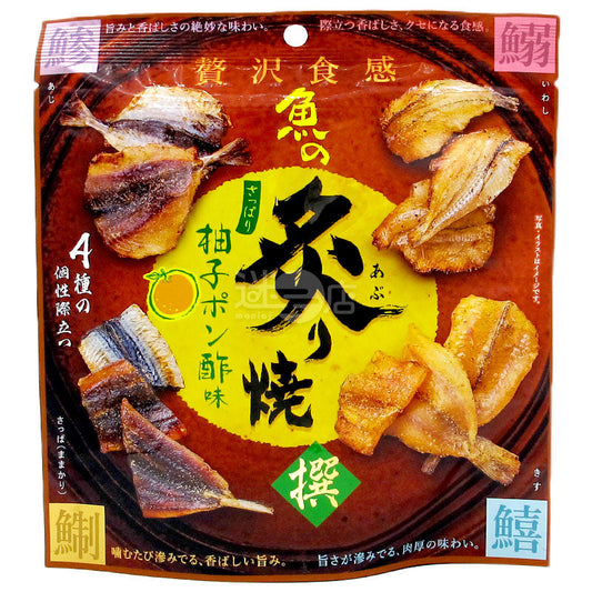 豪華食感 柚子醋味炙燒魚乾4款