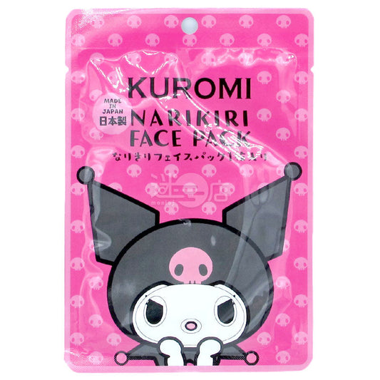 Kuromi Narikiri Face Pack 玫瑰香味保濕面膜 微笑款