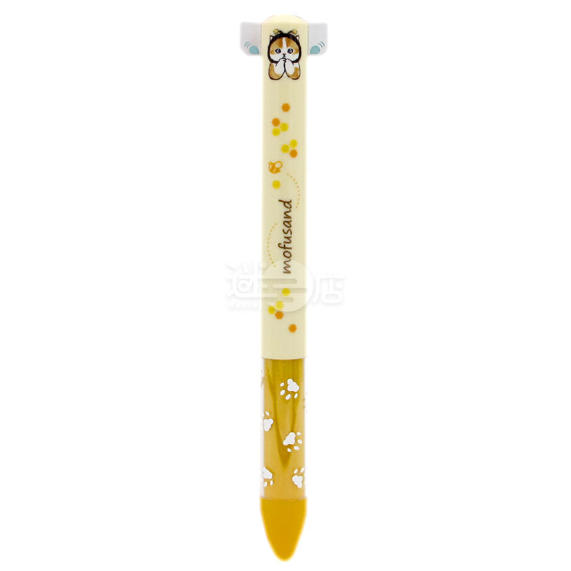 mofusand bee cat two-color ball pen