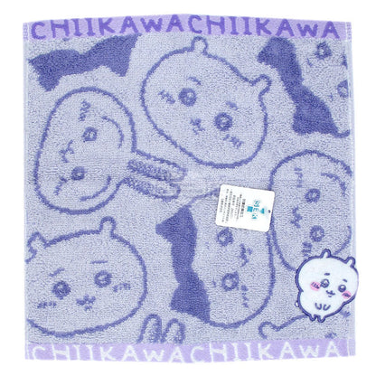 鞠躬的 Chiikawa 提花抗菌防臭迷你毛巾