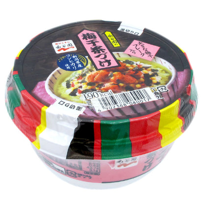 Dried plum tea pickled rice