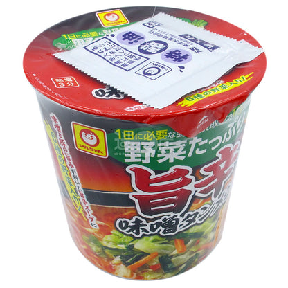 大量野菜 美味辣味噌湯麵